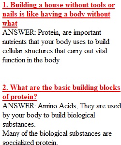 Protein Digestion and Absorption